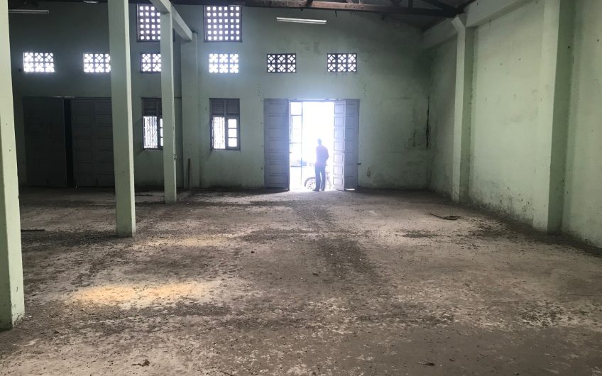 SHIMANZI  WAREHOUSE NEAR RAILWAY STATION FOR SALE